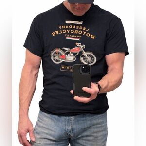 Gildan Black Legendary Motorcycles Tee